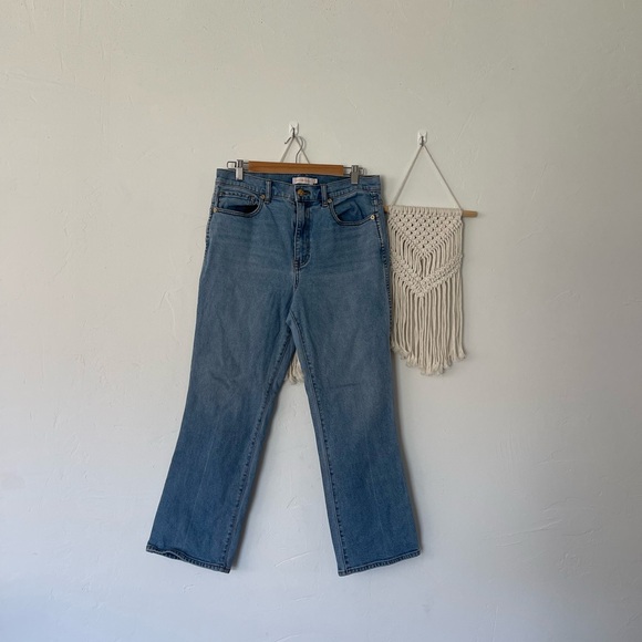 Tory Burch Straight Leg Crop Jeans - Picture 1 of 7